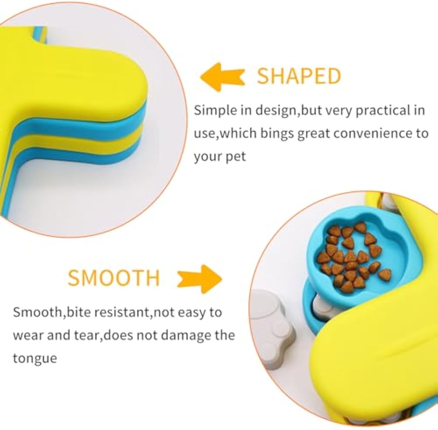 Dog Puzzle Feeder Toy For Mental Stimulation And Slow Feeding