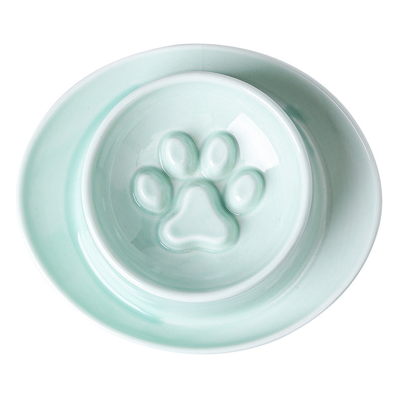 Anti Choke Slow Feeder Pet Bowl For Cats And Canines