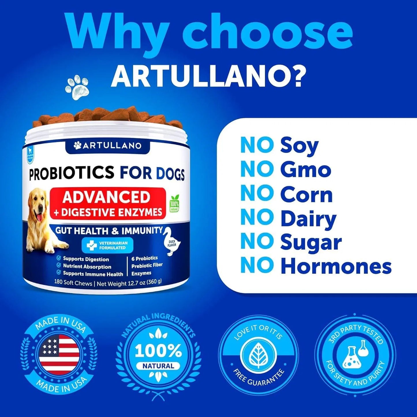 Probiotic Dog Chews For Immune Support And Digestive Health