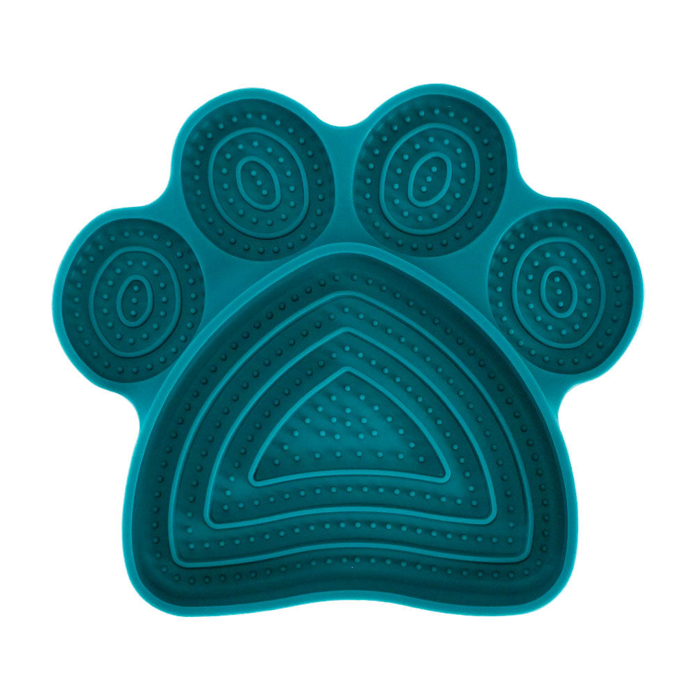 Dog Silicone Licking Pad With Suction Cup Slow Feeder Bowl