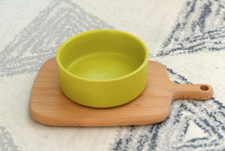 Premium Ceramic Cat Food Bowl Heat Resistant Safe for Cats