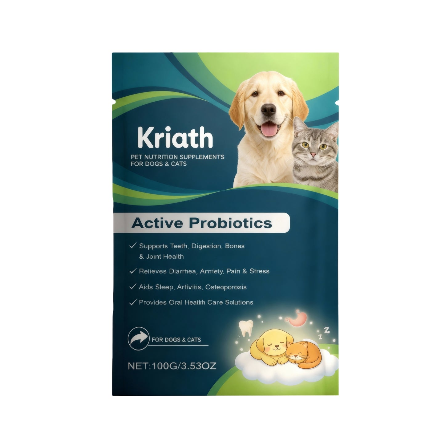 Pet Nutrition Supplement with Chicken Powder for Healthy Vitality