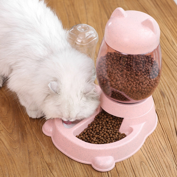 Automatic Pet Feeder And Water Dispenser For Cats And Dogs