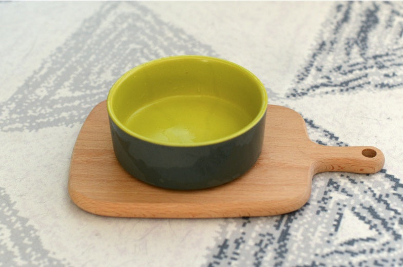 Premium Ceramic Cat Food Bowl Heat Resistant Safe for Cats