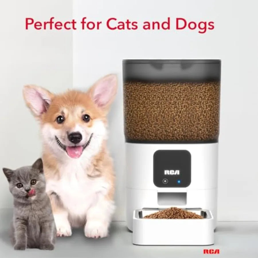 Smart Pet Feeder With WiFi App Control For Remote Feeding