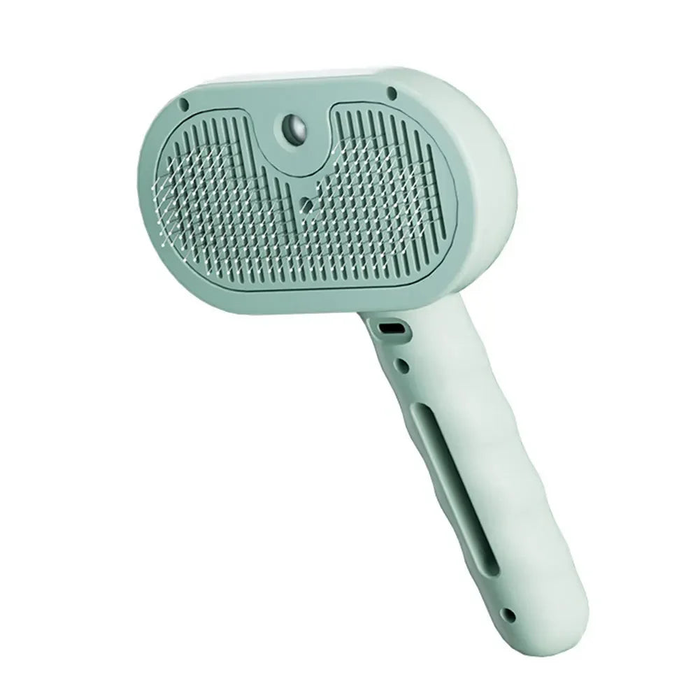 3 in 1 Cat Steam Brush Pet Spray Hair Removal Comb Cat Hair