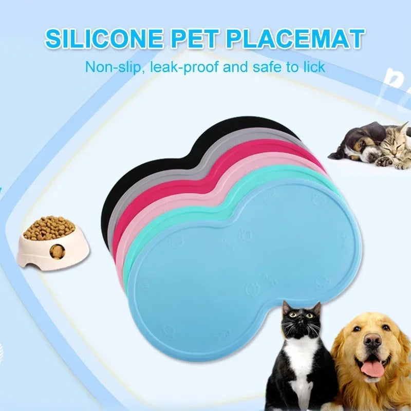 Cloud Shape Silicone Pet Feeding Mat For Dogs And Cats