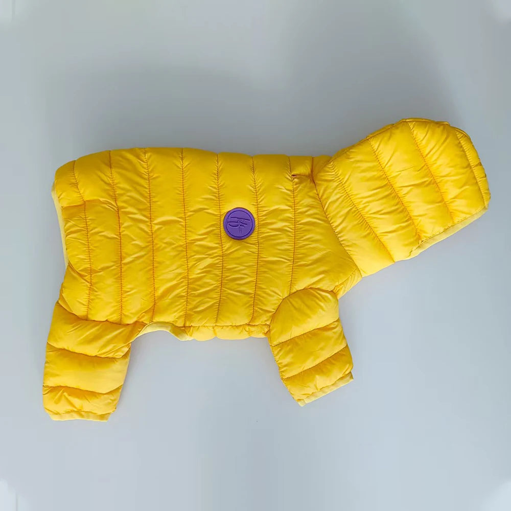Winter Dog Clothes Overalls for Small Medium Dogs Luxury 