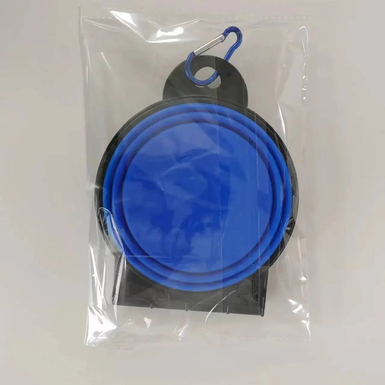 1-piece 2-in-1 foldable dual bowl feeding bowl portable 