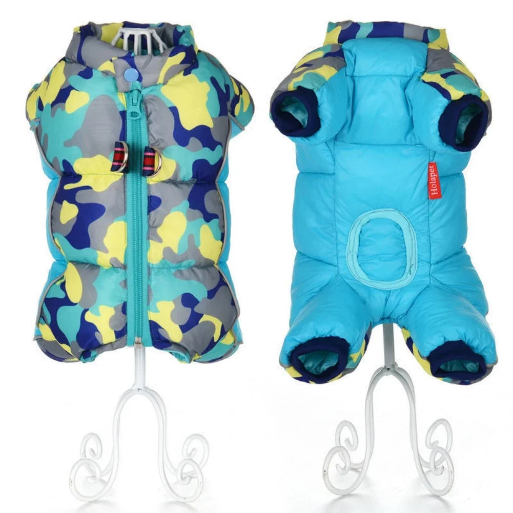 Fullbody Small Dog Coat Warm Fleece Puppy Jacket Dog Winter