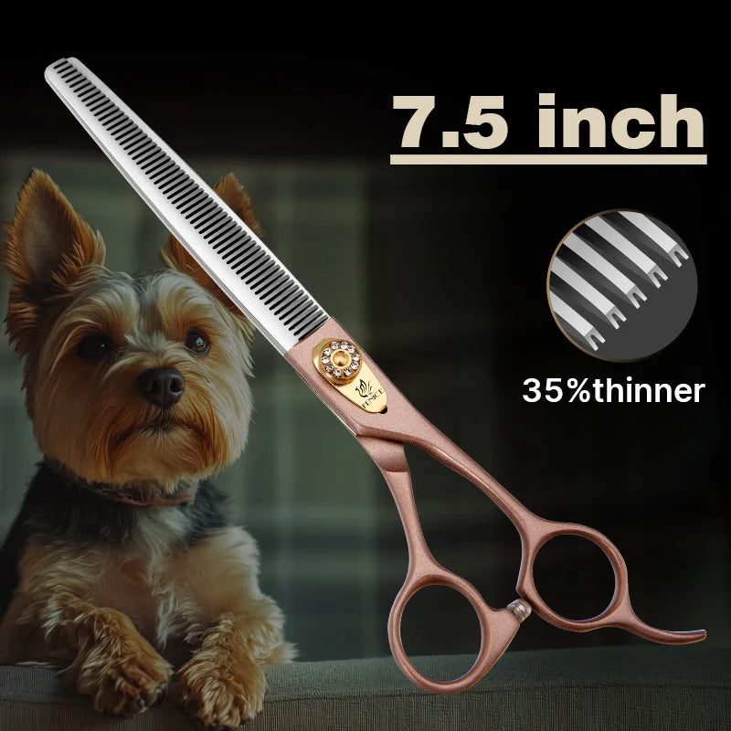 Fenice High-Grade JP440C Steel Pet Grooming Thinner Scissors