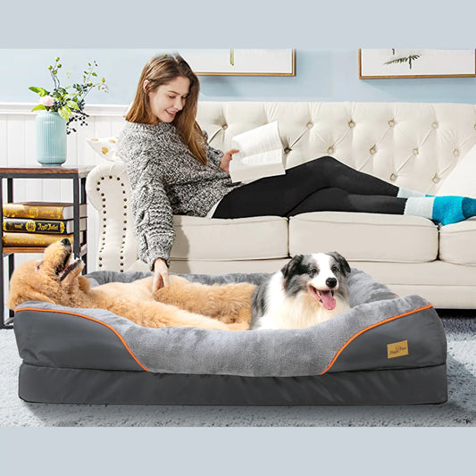 Large Dog Bed Soft Comfortable Anti Allergy Warm Fleece 