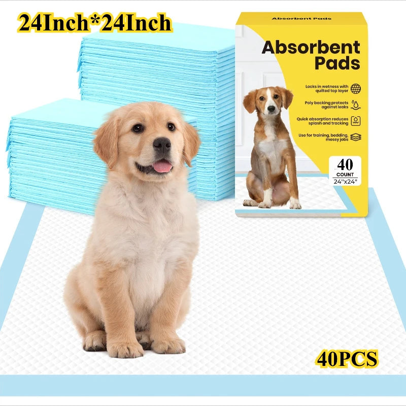 Dog Pee Pads for Potty Training with Quick-Dry Technology