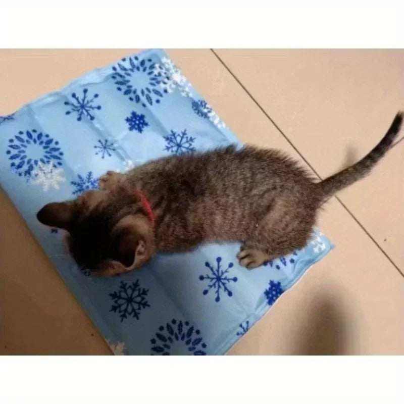Pet Ice Mat Mat Mat Dog Summer Cushion Cat Ice Bed Sleeping Mat Floor Mat Cooling Supplies Summer Ice Nest