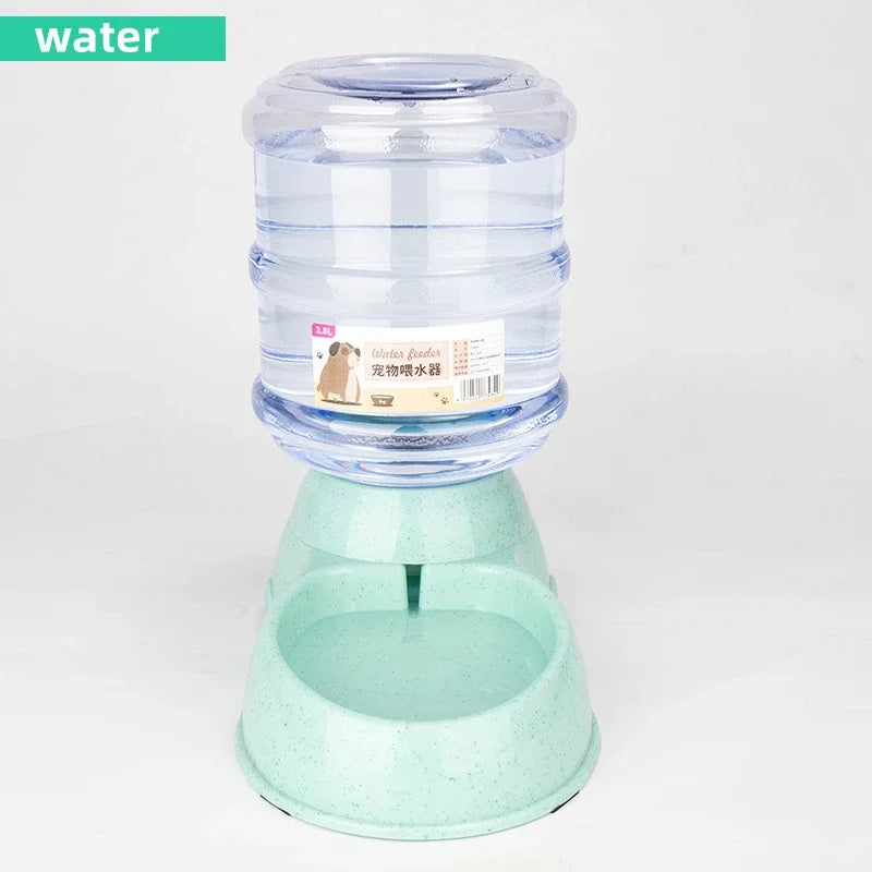 Automatic Pet Feeder Bowl And Water Dispenser Cats And Dogs