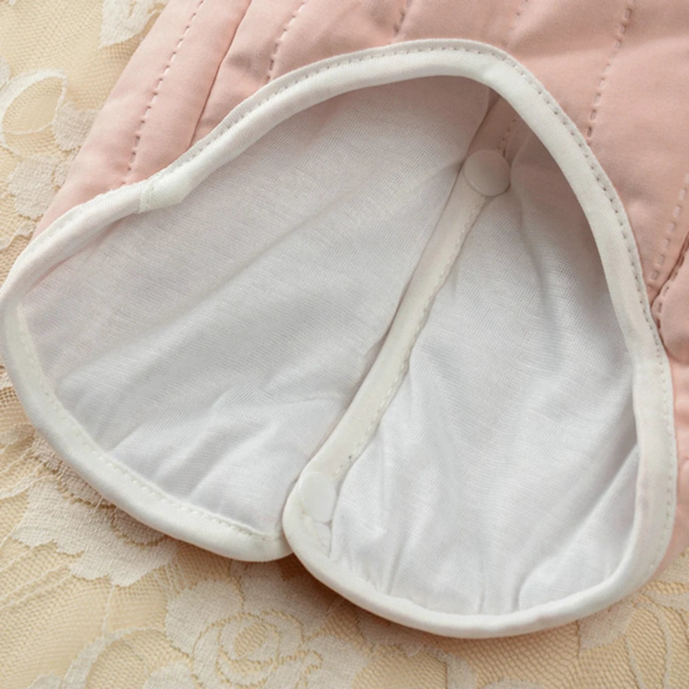 Cotton Padded Dog Coat Vest With Practical Front Pockets