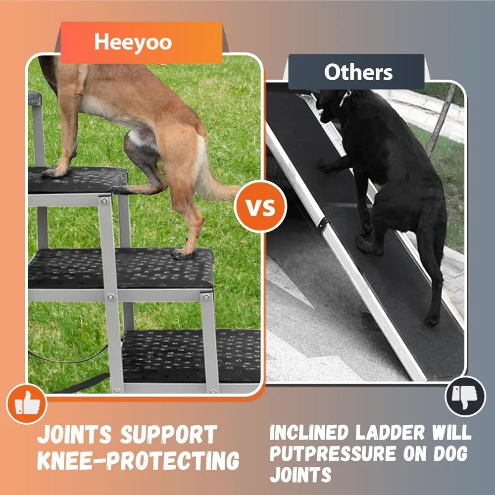 Portable Dog Ramp for Large Dogs Easy Access to Vehicles