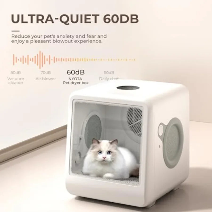 Automatic Pet Dryer Box Ultra Quiet For Cats And Dogs