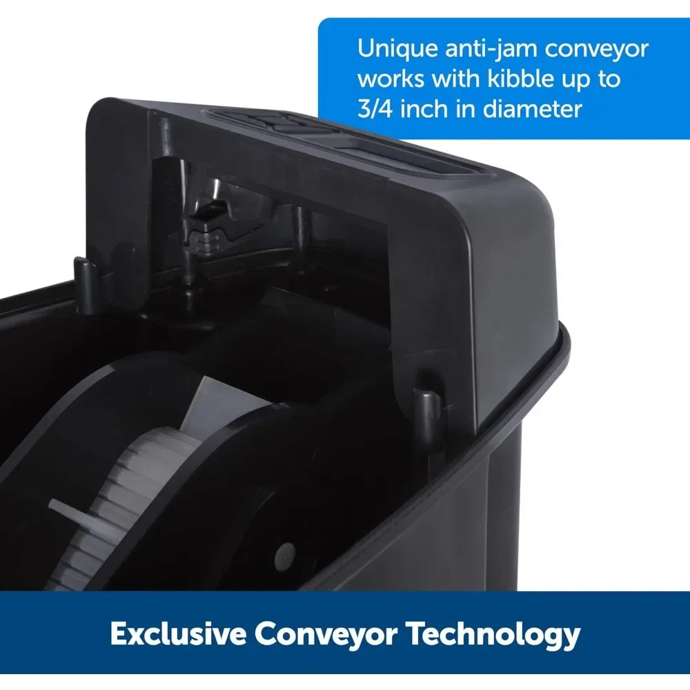 Automatic Cat Feeder Timed Pet Feeder with Programmable Portion Control for Cats and Dogs