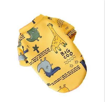 Cartoon Pet Hoodie Coat For Small Dogs And Cats Winter Wear