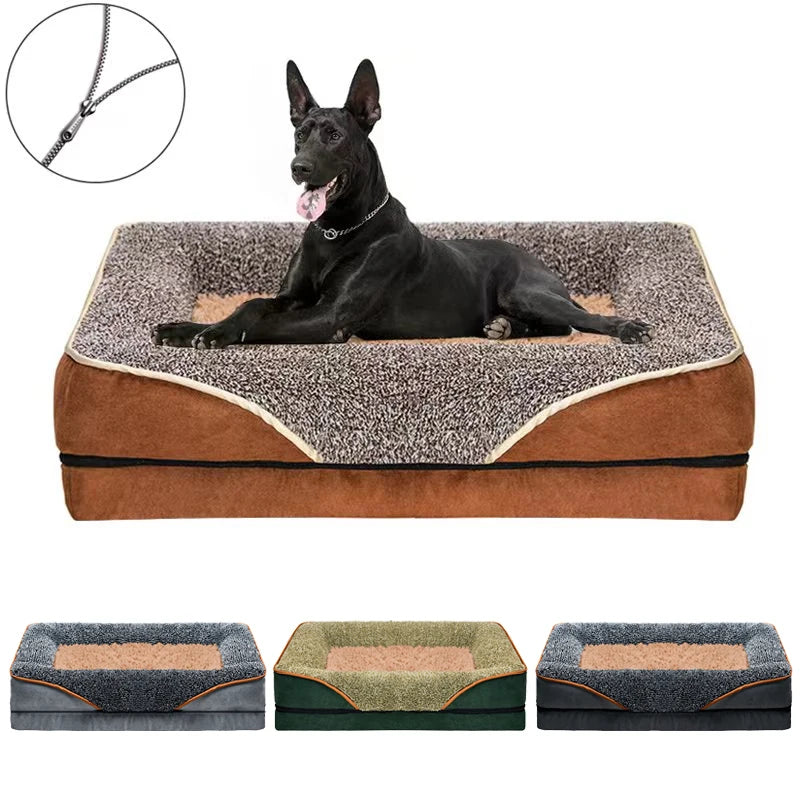 Removable Washable Dog Bed With Raised Edges All Seasons