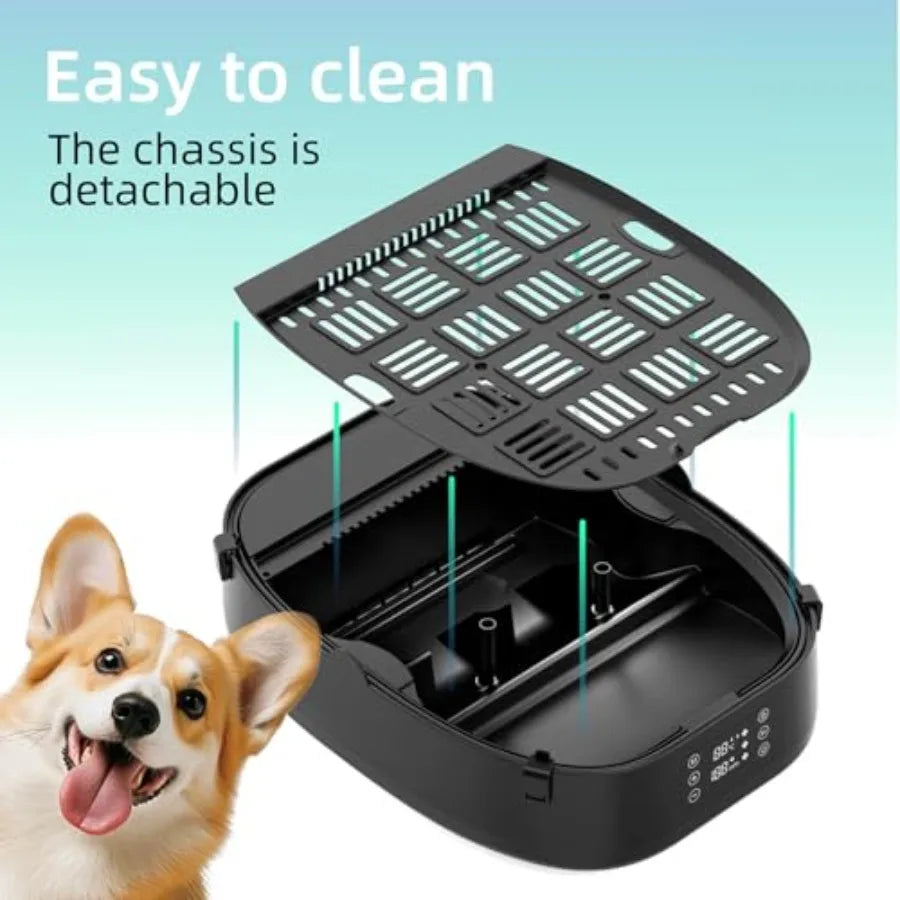 Foldable Pet Dryer Box With Quiet Airflow And Smart Control