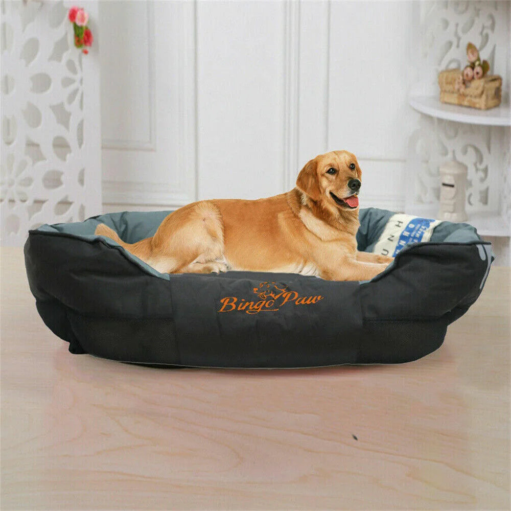 Waterproof Orthopedic Sofa Dog Bed With Removable Washable Cover