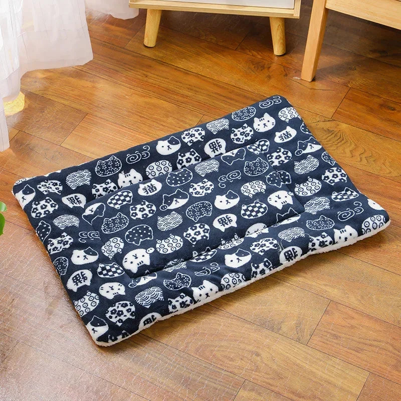 Breathable Thick Cat Mat and Dog Cushion for Cozy Winter