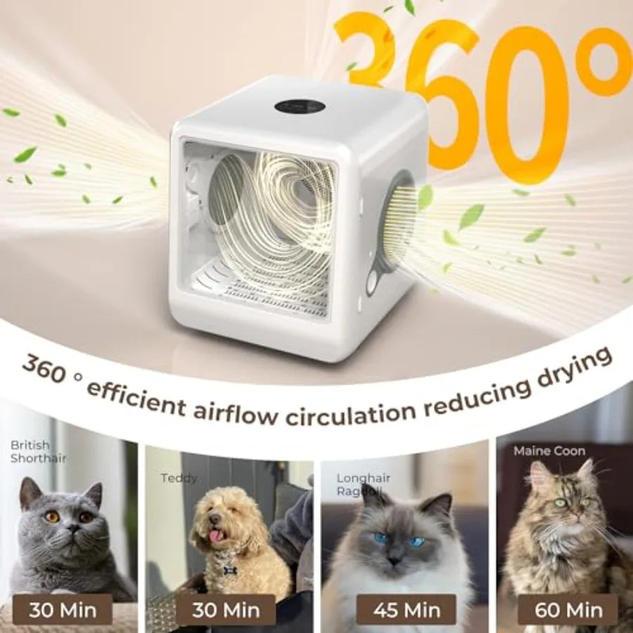 Automatic Pet Dryer Box Ultra Quiet For Cats And Dogs