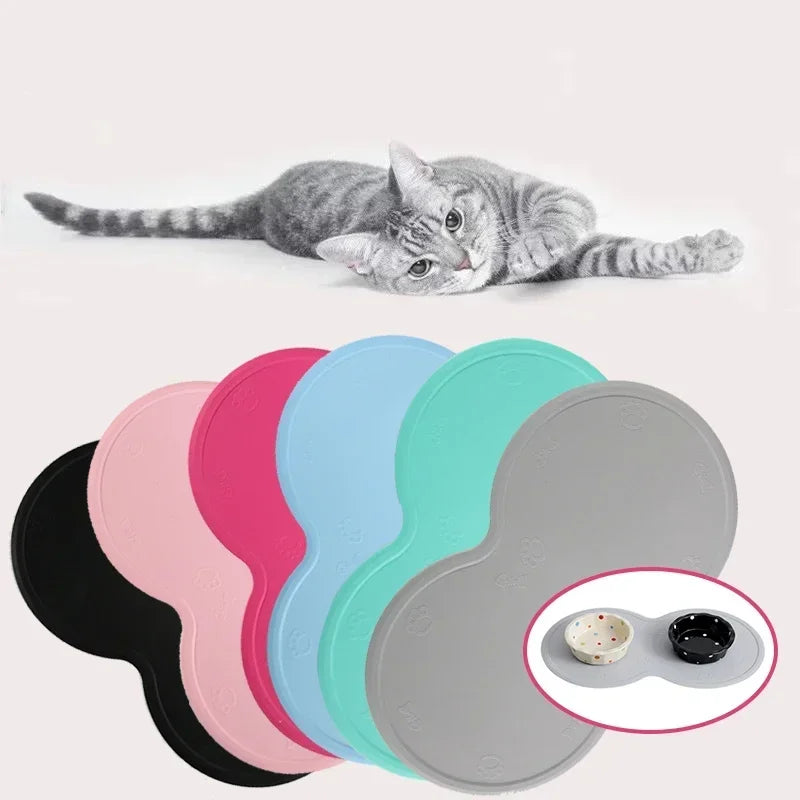 Cloud Shape Silicone Pet Feeding Mat For Dogs And Cats
