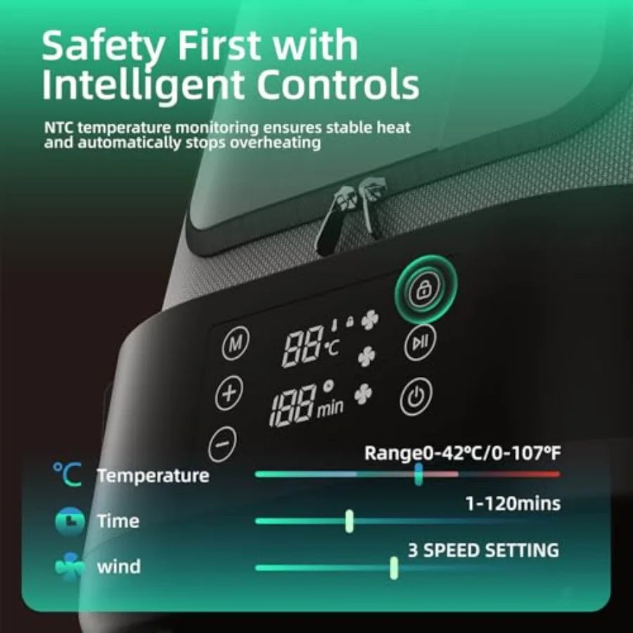 Foldable Pet Dryer Box With Quiet Airflow And Smart Control