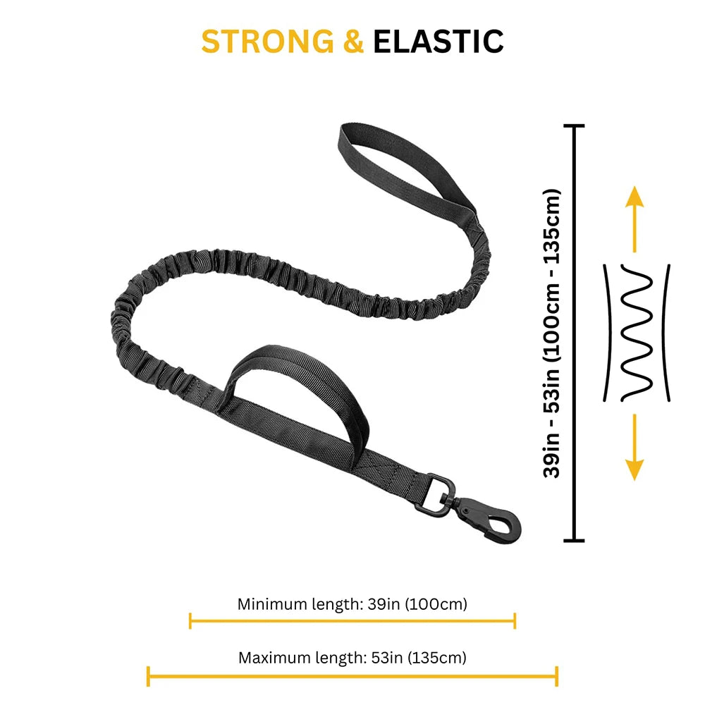 Tactical Dog Harness Leash Set for Large Dogs Military Harnesses 