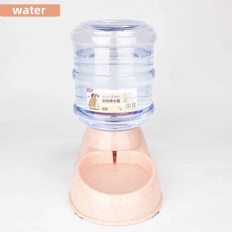 Automatic Pet Feeder Bowl And Water Dispenser Cats And Dogs