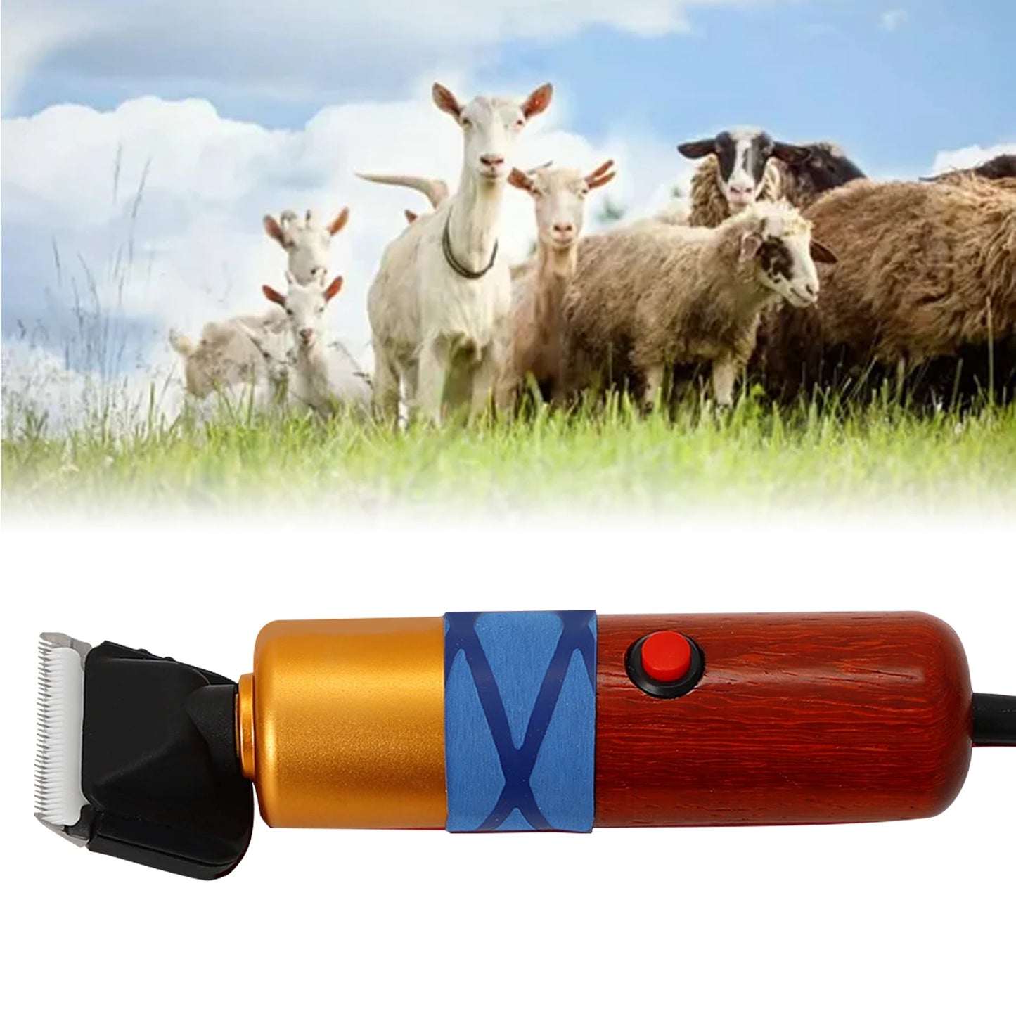 Electric Sheep Goat Shears for Efficient Animal Grooming