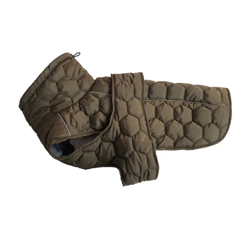 Winter Reflective Snowsuit Down Jacket For Active Dogs