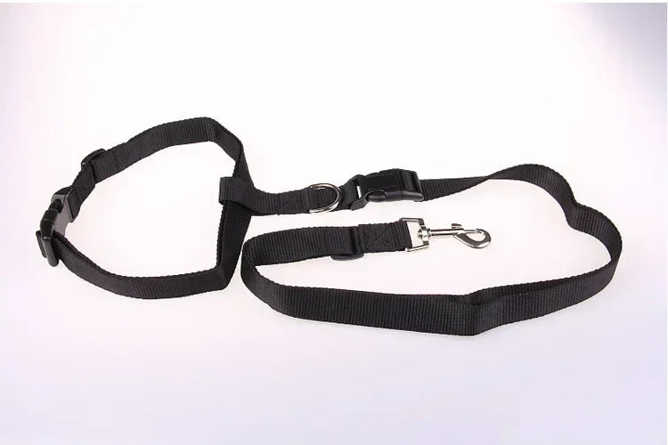 Adjustable Belt Traction Walking Pet Lead with Free Rope for Cats and Dogs Jogging Supplies and Leash for All Seasons