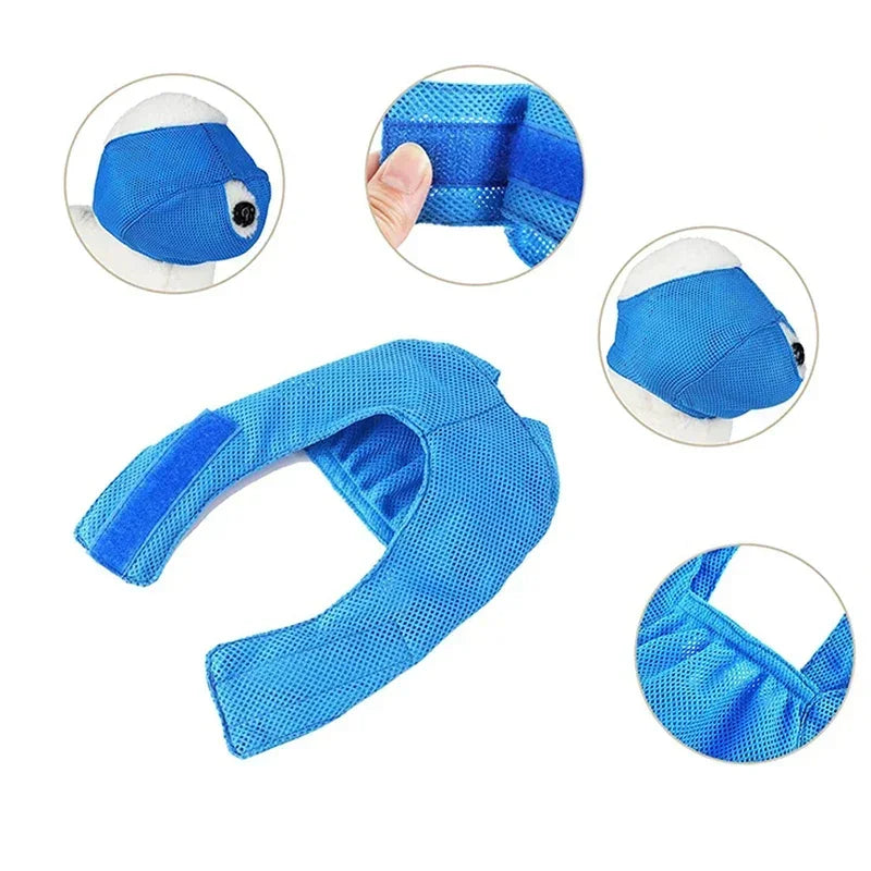 Breathable Cat Muzzle For Anti Biting Grooming And Bathing