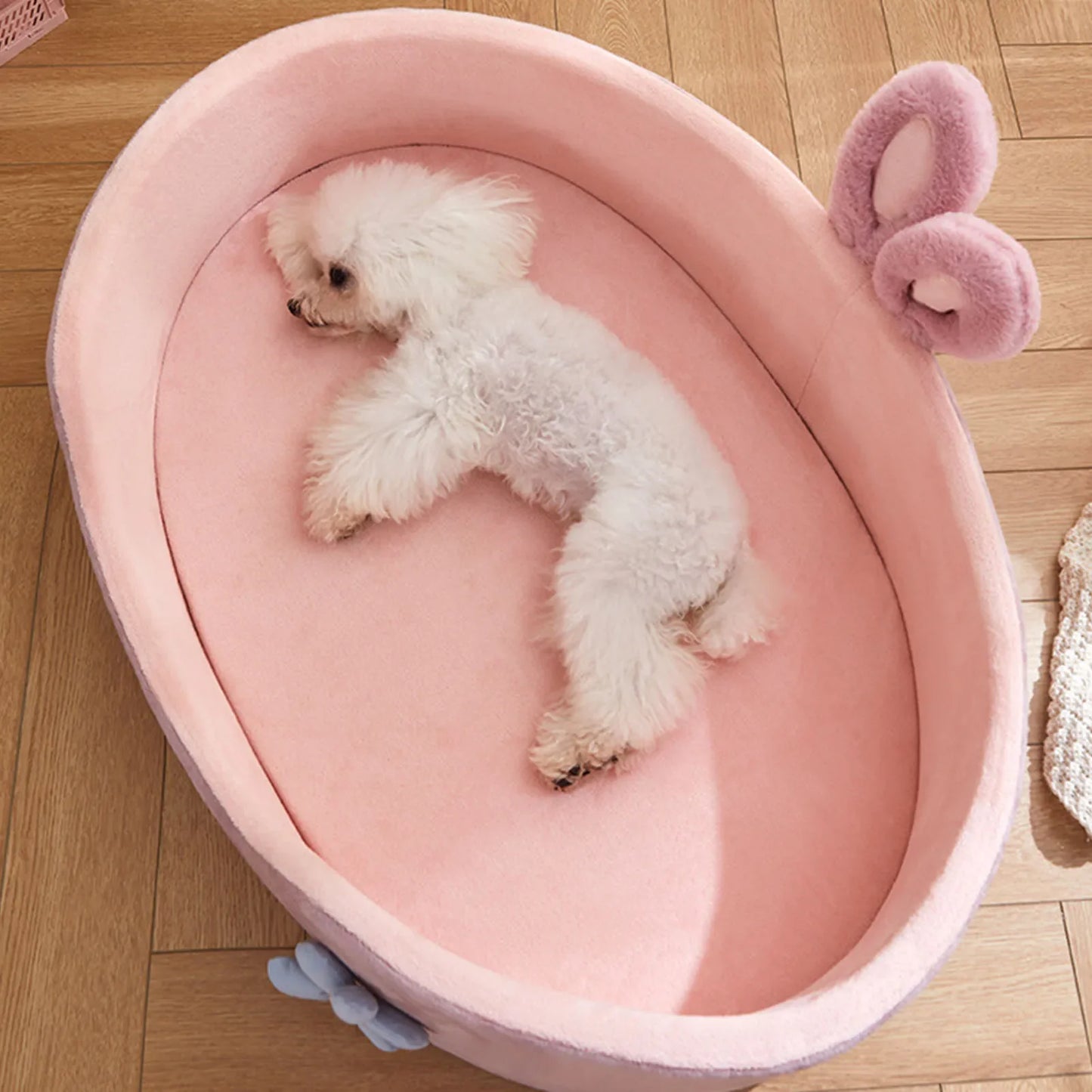 Detachable Pet Bed Washable Soft Warm For Dogs And Cats