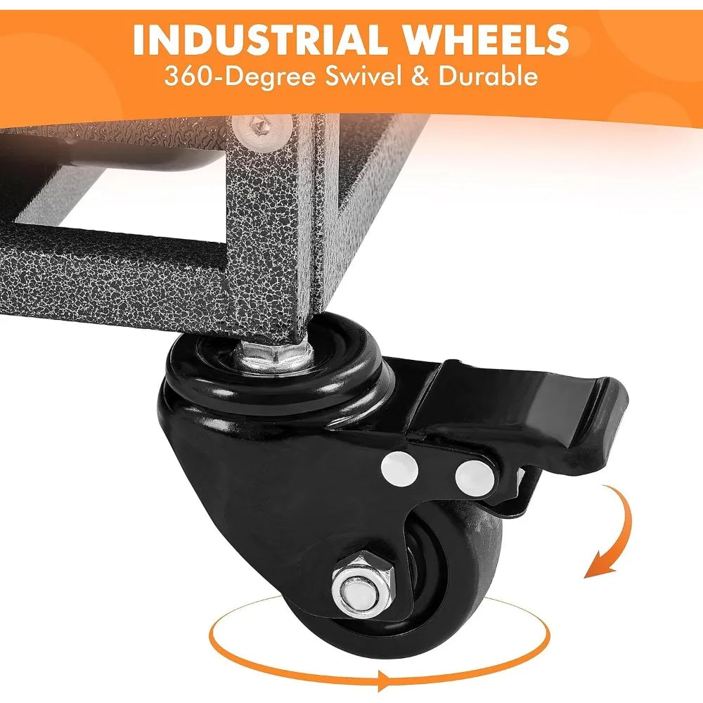 Stackable Heavy Duty Dog Crate With Removable Divider Doors