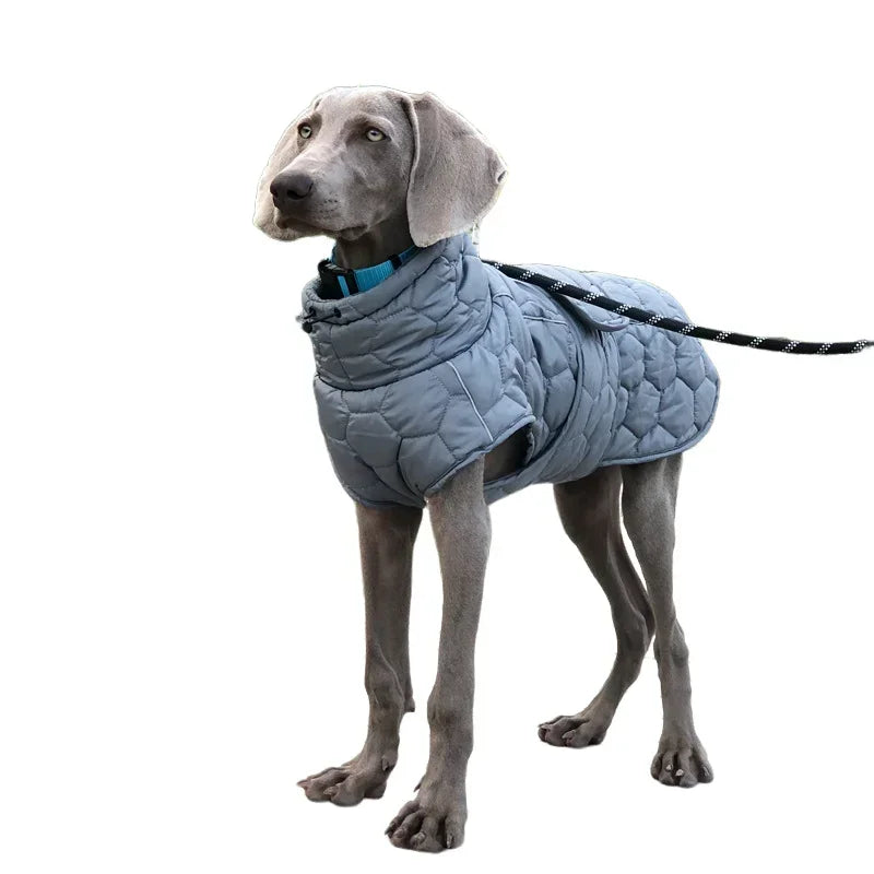 Winter Reflective Snowsuit Down Jacket For Active Dogs
