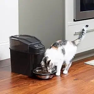 Automatic Cat Feeder Timed Pet Feeder with Programmable Portion Control for Cats and Dogs