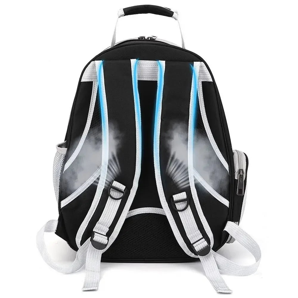 Portable Transparent Pet Cat Carrier Clear Dome Space Capsule Pet Carrying Bag Breathable Cat Backpack Vet Visit