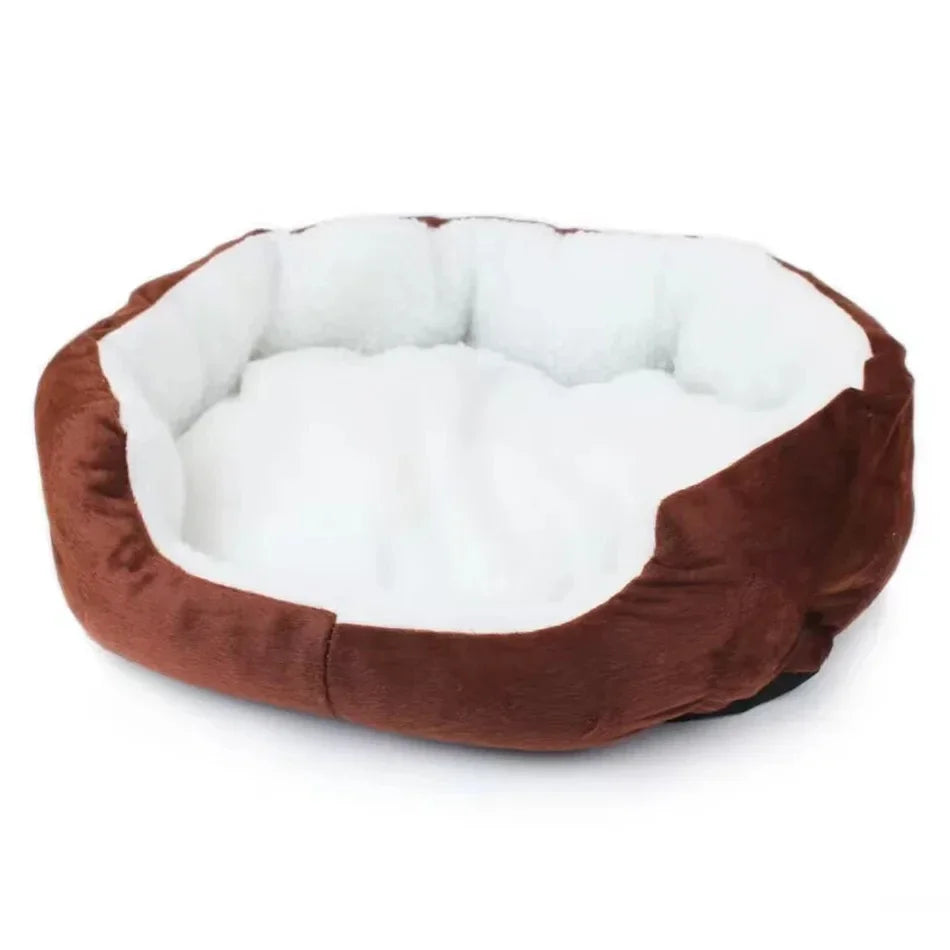 Cozy Dog And Cat Beds With Thickened Cotton Cave Sofa