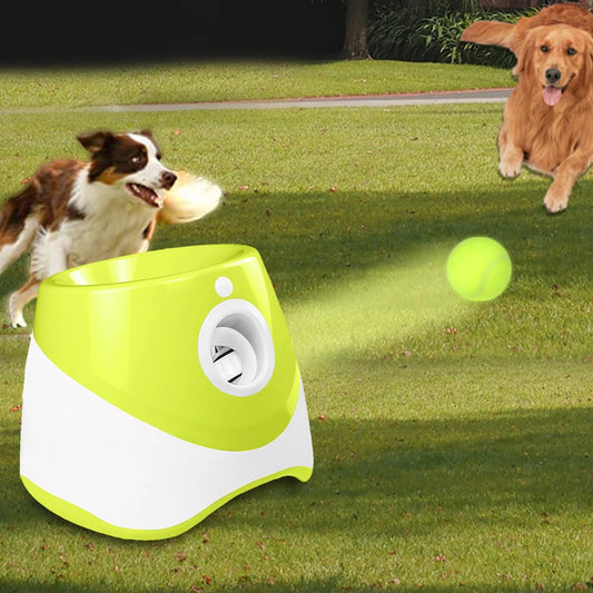 Automatic Dog Ball Launcher Fun Interactive Pet Toy