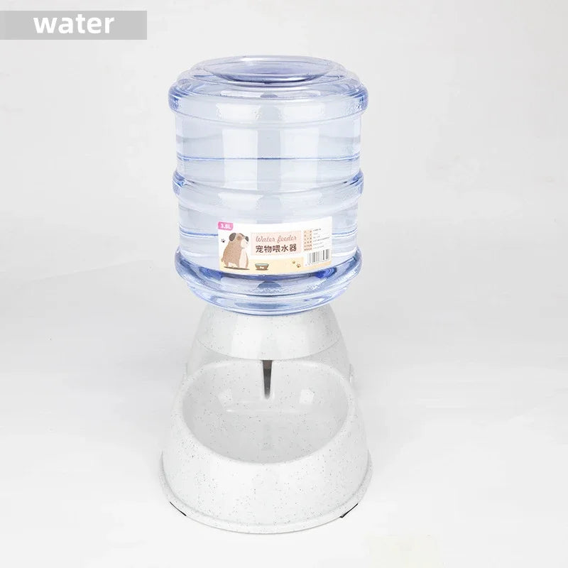 Automatic Pet Feeder Bowl And Water Dispenser Cats And Dogs