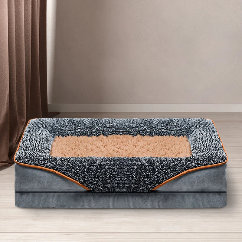 Removable Washable Dog Bed With Raised Edges All Seasons