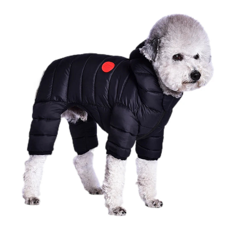 Winter Dog Clothes Overalls for Small Medium Dogs Luxury 