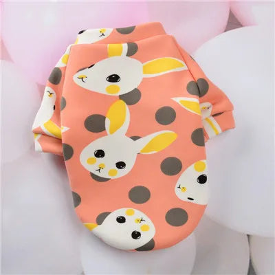 Cartoon Pet Hoodie Coat For Small Dogs And Cats Winter Wear
