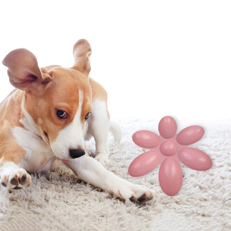 Pet Dog Petal Feeding Bowl Petal Shape 6 In 1 Feeding Container Cat Food And Water Storage Pet Accessories Supplies Dog Feeders