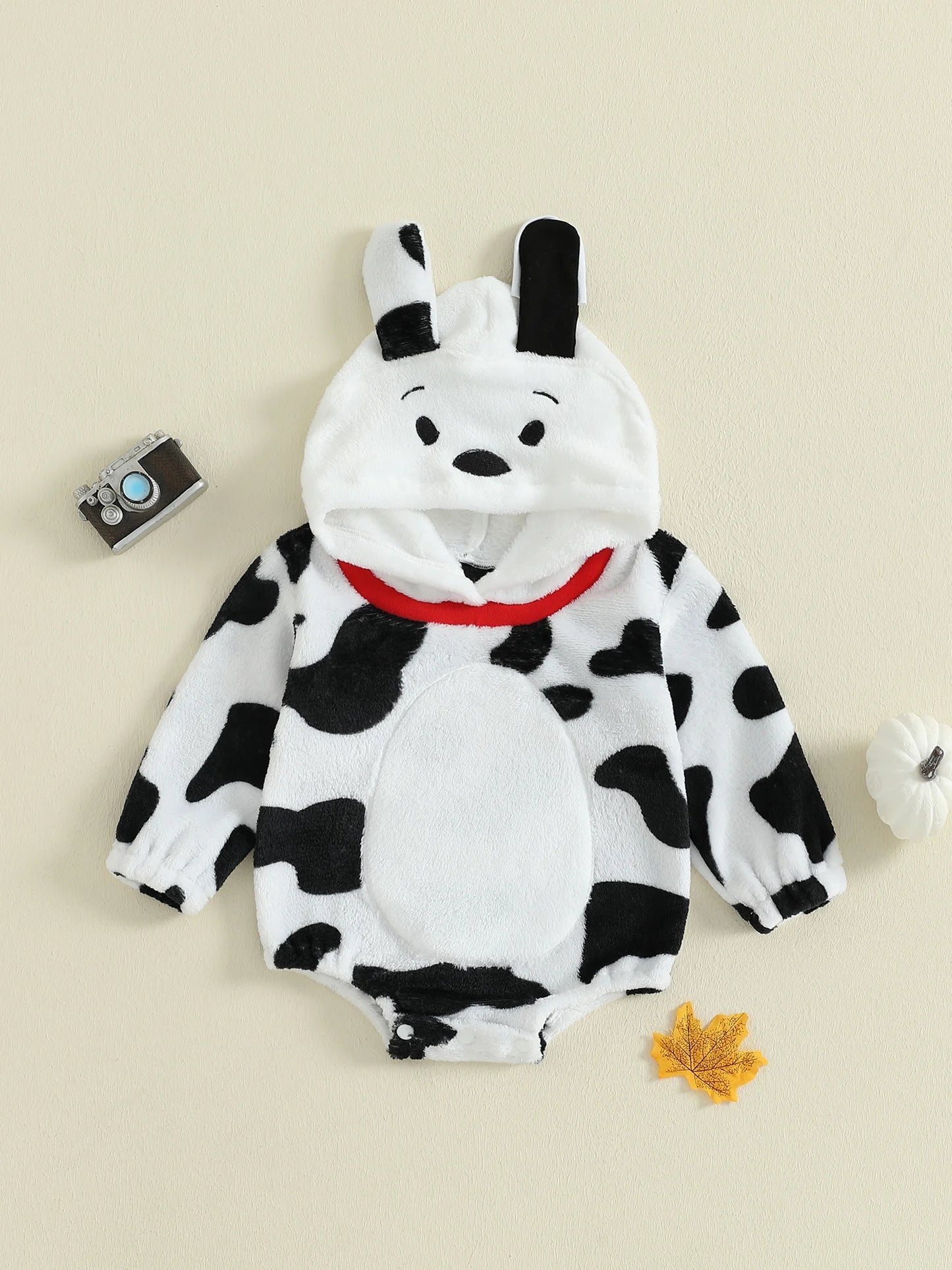 Adorable Fleece Halloween Costume Hoodie Jumpsuit For Pets